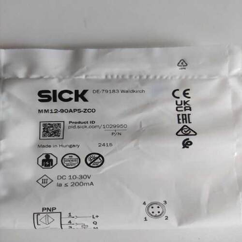议价德国SICK1029950磁性感测器MM12-90APS-ZC0大量供应