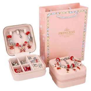 潘多拉儿童diy手链手链串珠水晶手链diy儿童编织套装材料女童礼物