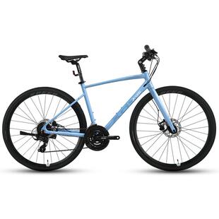 喜德盛极速380平把公路自行车铝架油压碟刹18速男女城市休闲单车