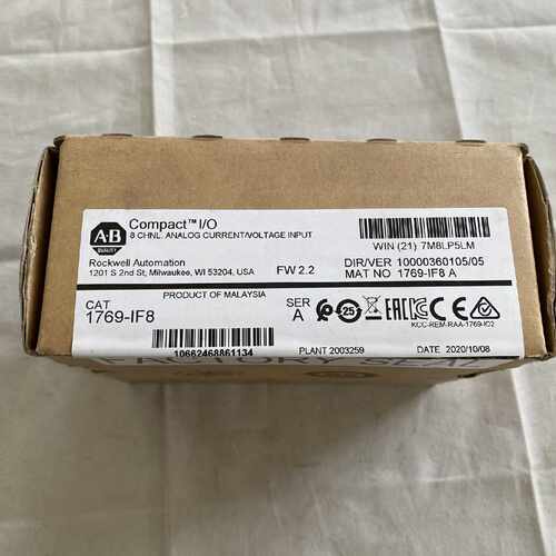 议价AB罗克韦尔可编程控制器1769-IF8控制模块PLC输入输出模块