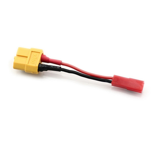 航模电池转接线T插转JST公头转XT60母头硅胶线连接10cm充电线D6Q6