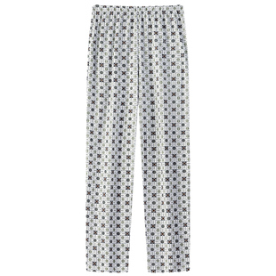 申本可外穿睡裤男士春夏季新款大码宽松纯色两边大口袋纯棉家居服