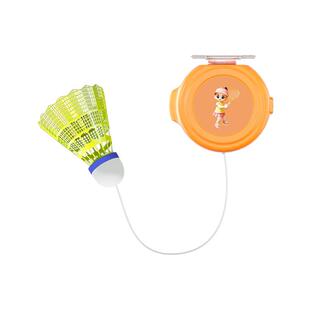 羽毛球单人训练器回弹自打室内一个人自动回弹练习神器家庭悬挂式