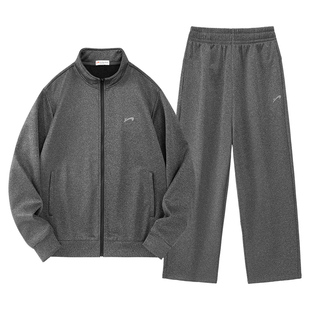 贵人鸟春秋款运动服套装男2026年秋季开衫卫衣套装男士跑步两件套