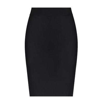 包臀裙后开叉半身裙职业裙一步裙