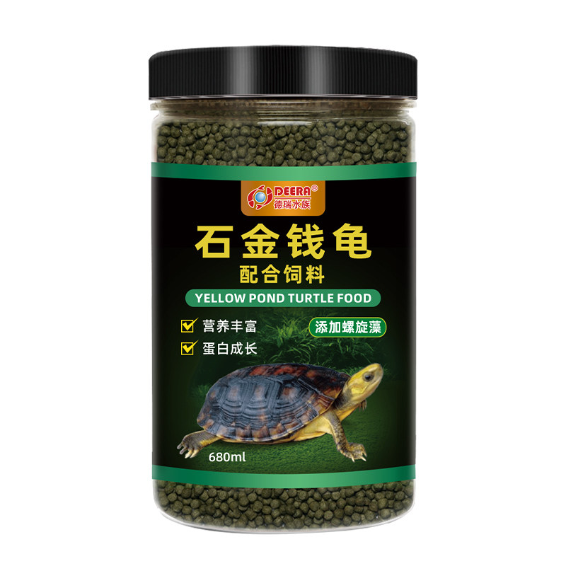 龟粮石金钱龟乌龟饲料石龟龟食