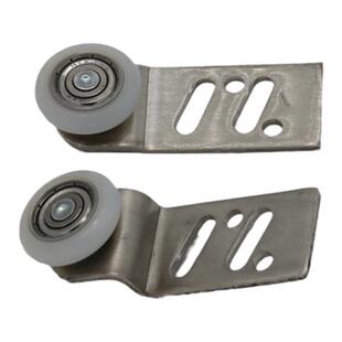 不锈钢静音吊轮饭店厨房荷台移动门轨道吊辘尼龙轮包轴承吊滑轮