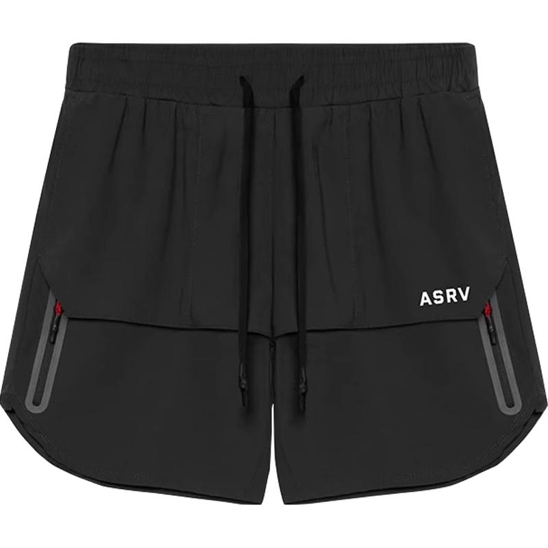 ASRV夏季运动休闲短裤速干吸汗透气健身房跑步户外耐磨美式训练裤