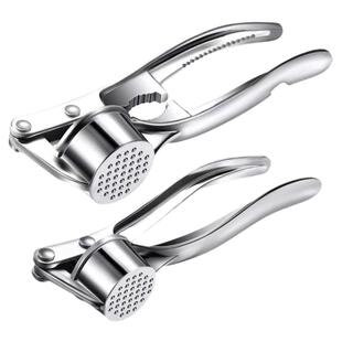 蒜泥器手动捣蒜器家用厨房大号剥蒜神器压蒜泥蒜蓉器不锈钢压蒜器