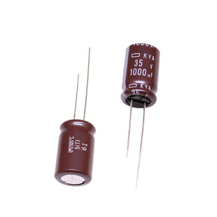 日本化工 进口电解电容 35v1000uf 12.5*20 黑金刚KYA 高频长寿命