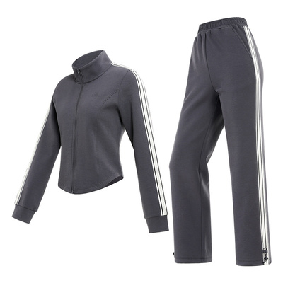 骆驼两件套时尚瑜伽套装运动服