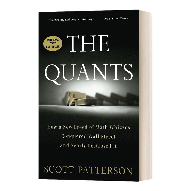宽客 英文原版 The Quants 华尔街数量金融大师的另类人生 英文版 进口英语原版书籍