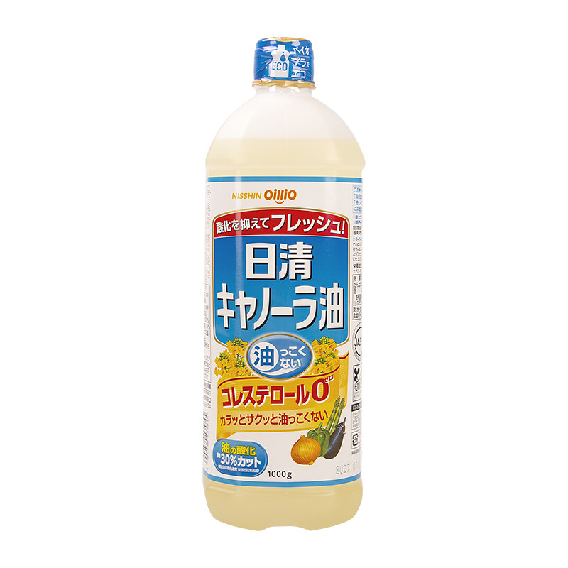 日本原装进口日清1l煎炸菜籽油