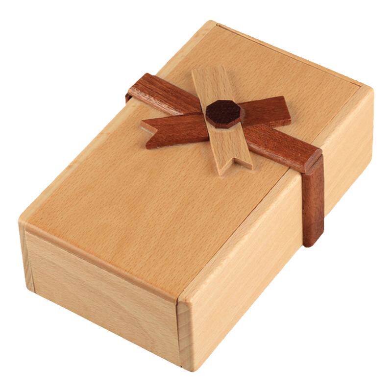 机关礼物盒鲁班孔明锁木制玩具