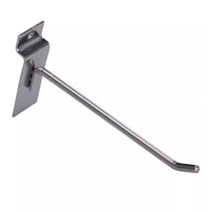 超市货架槽板挂钩上墙壁展示架商品饰品小挂件置物架卡槽双线挂钩