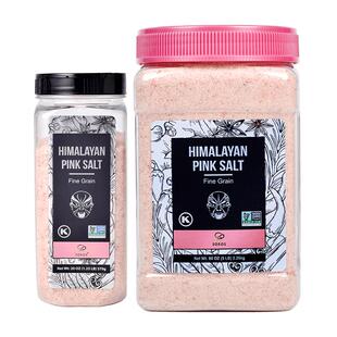 SOEOS喜马拉雅细盐无加碘井矿盐无添加无抗结剂细粉盐进口玫瑰盐