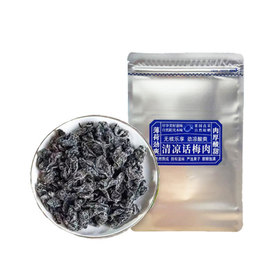 劲凉梅肉皇潮汕无核九制梅肉果脯果干解馋小零食话梅开胃凉果酸甜