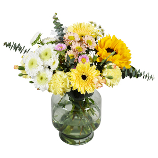 包月每周一花鲜花速递玫瑰百合康乃馨混搭花束家用生日水养插花