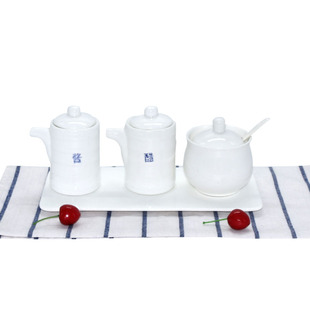 陶瓷纯白酱壶醋壶油壶酒店饭店创意辣椒缸酱油壶调味瓶调味罐油瓶