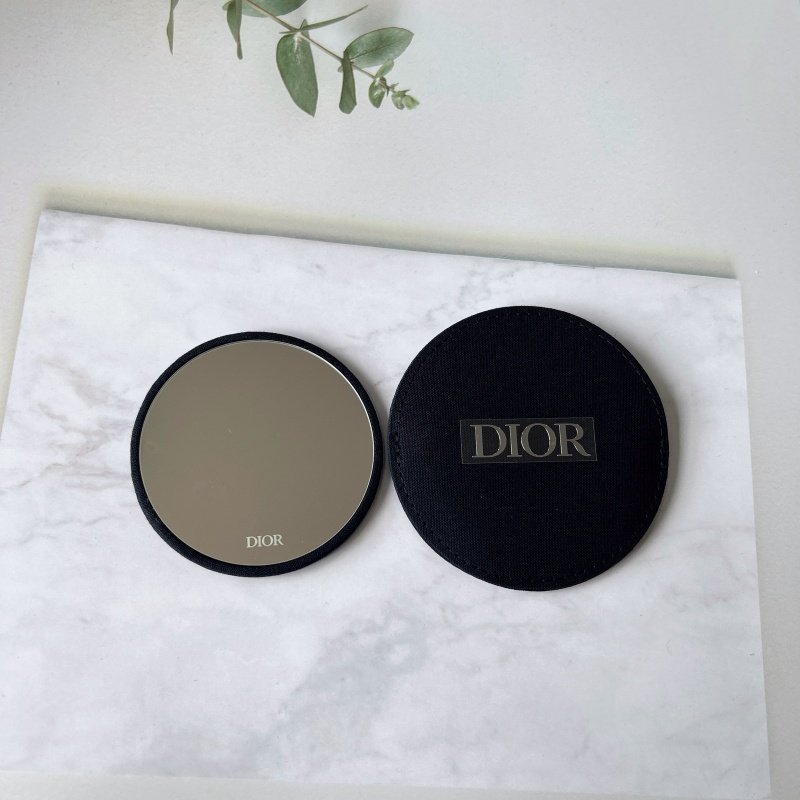 thumbnail for Counter giveaways: metal makeup mirror, simple and fashionable make-up mirror, pocket mirror, folding mirror, double-sided small mirror