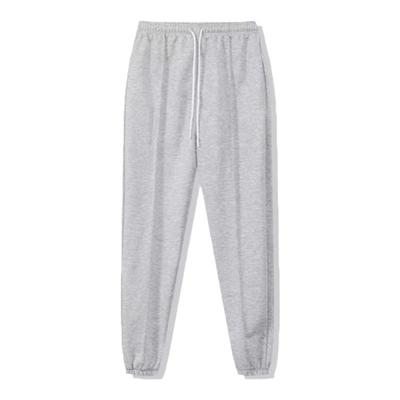 加绒直筒束脚长裤男款健身运动裤