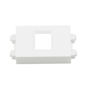 地插墙壁面板填空件白板支架 空白挡板堵洞网络电话插口配件