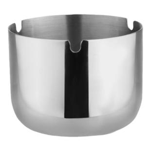 加厚不锈钢烟灰缸加深防风加高碟烟盅酒店客房餐厅网吧烟灰缸LOGO