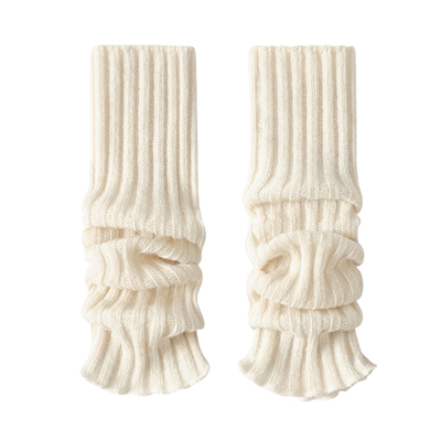 羊毛袜套！巨保暖显瘦护腿堆堆袜