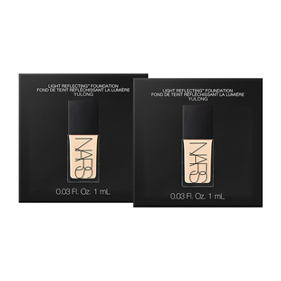 【星品尝鲜】NARS 超方瓶粉底体验装 L1.5 1ml*2