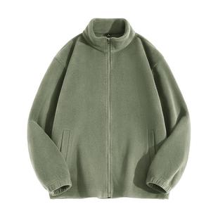 GV真维斯加绒摇粒绒外套男冬季冲锋衣内胆男士奥粒绒抓绒衣男款C