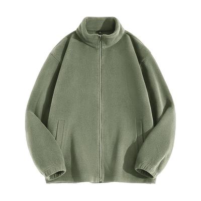 真维斯加厚奥粒绒外套男抓绒内胆