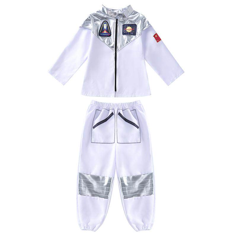 科技感服装儿童宇航员太空服未来机器人ai舞蹈演出服中小学运动会