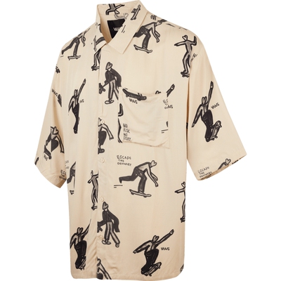 优购VANS范斯男子BOLIN SS SHIRT运动短袖衬衫VN000J2XDGG