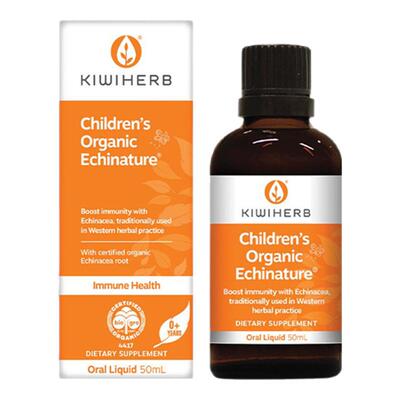 新西兰药房 KIWIHERB婴幼儿儿童紫锥菊免疫力提升液50ml感冒缓解