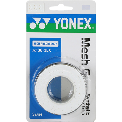 YONEX尤尼克斯网球手胶yy正品吸汗带透气孔网格止汗带AC138-3EX