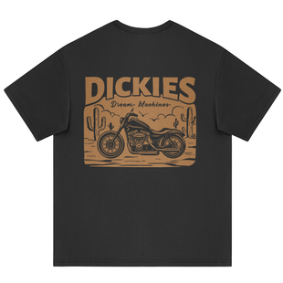 Dickies男士短袖t恤2026新款美式复古重磅纯棉宽松大码圆领半袖A