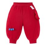 迷你巴拉巴拉男女童裤子冬新款儿童宝宝内里加绒发热保暖新年长裤