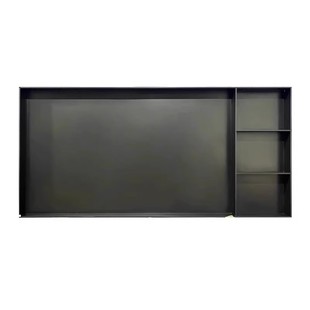 不锈钢电视壁龛嵌入式75/85寸电视机背景墙壁金属柜定制装饰边框