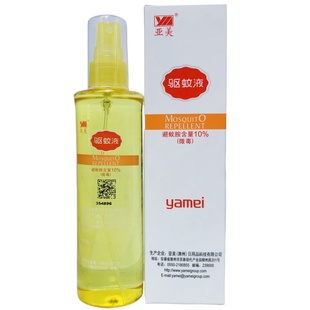 亚美驱蚊液防蚊喷雾避蚊胺deet10%宝童身体用安全有效长效防汗水