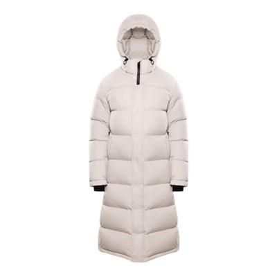 【现货】Nothing Written Narchi白鹅绒过膝羽绒服连帽长款8格