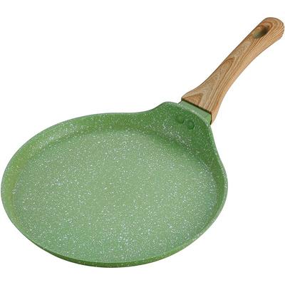 麦饭石平底不粘千层皮煎锅班戟锅