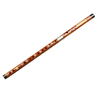 文轩孙浩双插白铜苦竹笛 精制包邮专业初学G调F调演奏笛子