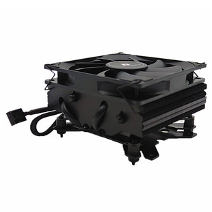 利民AXP90-X47 BLACK黑化CPU散热器4热管铜底ITX风扇多平台47MM高