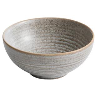 JOJO'S L. PD.stylish.窑变茶色螺纹陶瓷碗家用米饭碗日式 | 型男