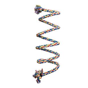 鹦鹉棉绳攀爬鸟玩具用品牡丹玄凤爬梯站杆彩色秋千娱乐玩耍挂件