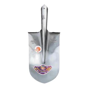 三山开刃王铲子方锨尖锨钢锨挖土铁锹铁铲锰钢铁锹山药锹钢锹