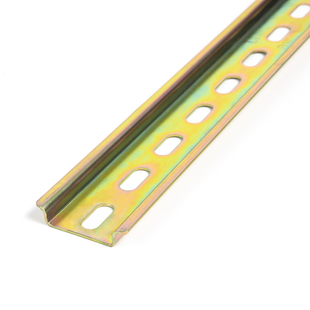 C45导轨条不锈钢国标卡轨条 继电器 断路器DZ47空开卡槽轨道支架