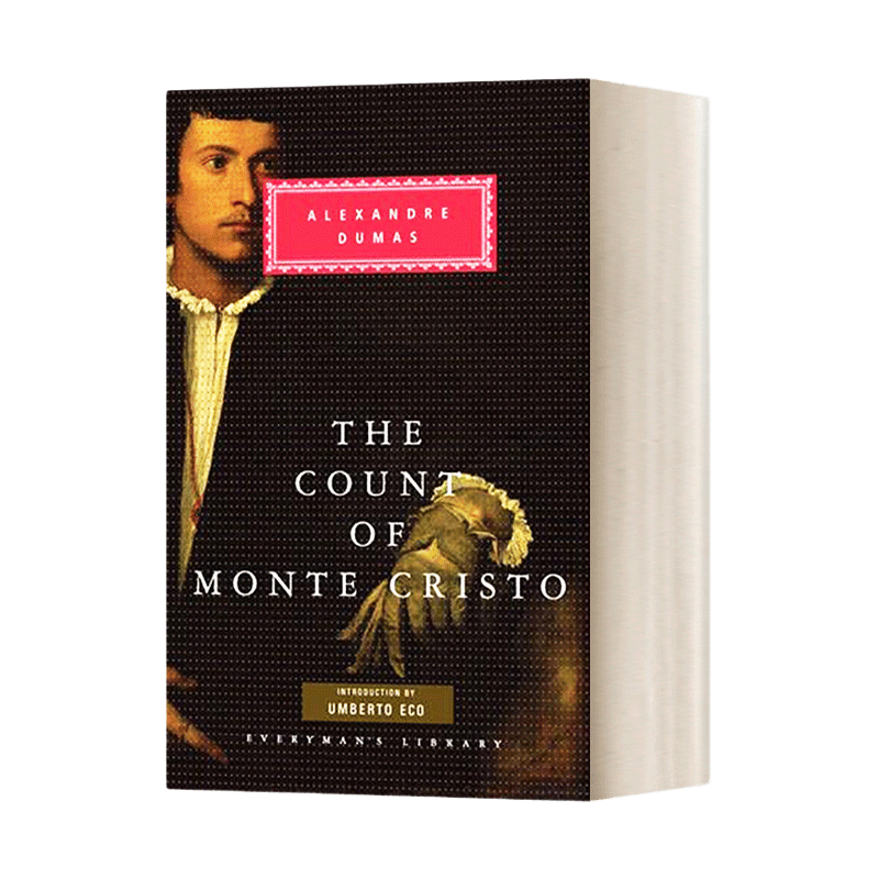 英文原版 The Count of Monte Cristo 基督山伯爵 大仲马 Everyman精装版 英文版 进口英语原版书籍