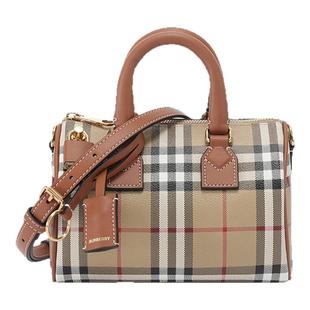BURBERRY博柏利 女士女包迷你保龄球包手提单肩斜挎包8092130