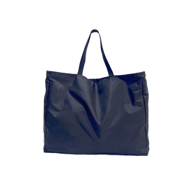 防水收纳袋大容量便携式购物袋学生手提包纯色轻便手提旅行布袋子